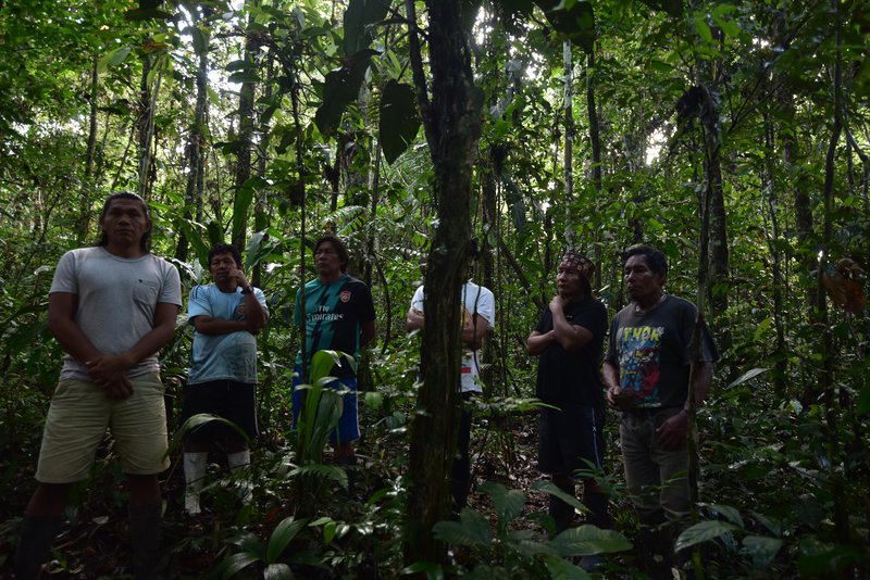 Sapara nation members in Ecuadorian Amazon - 'modern' society needs to learn living with the earth from indigenous peoples @ Ashish Kothari.jpg