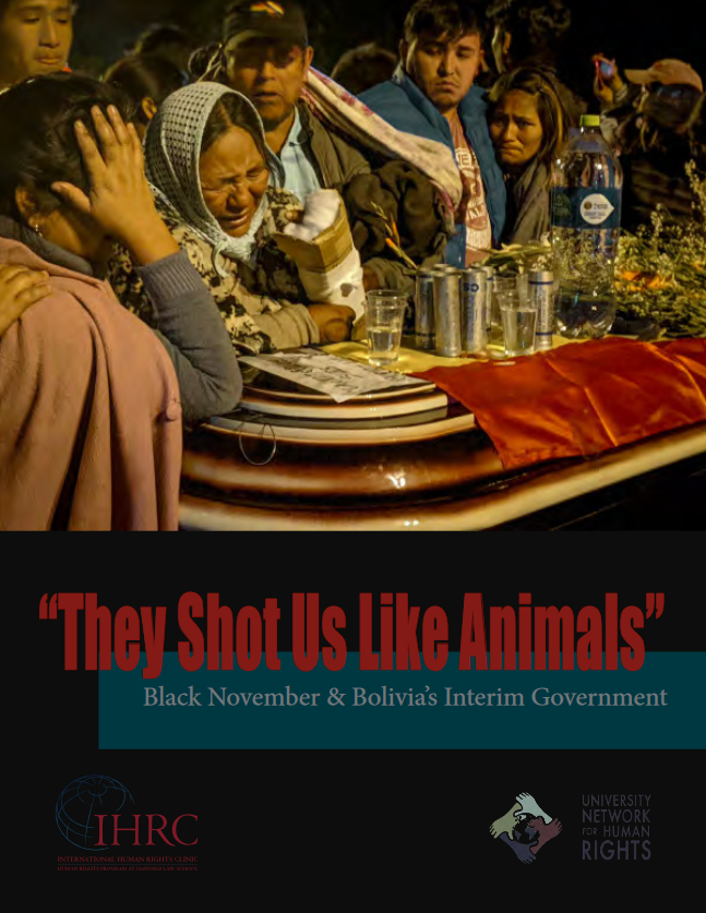 IHRC: They Shot Us Like Animals