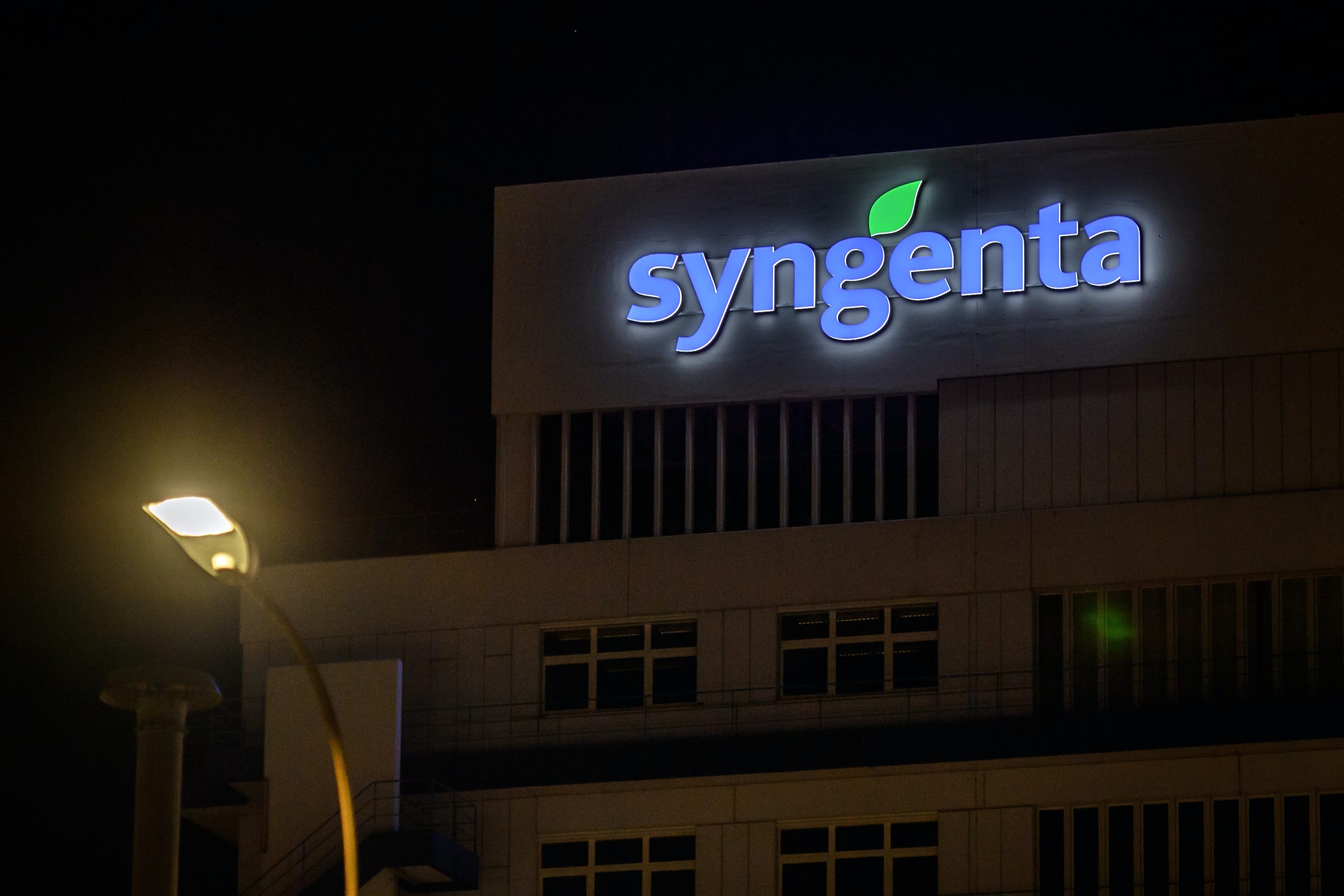 A factory of Swiss global agrochemicals and biotechnology company Syngenta in Schweizerhalle near Basel on November 14, 2020.